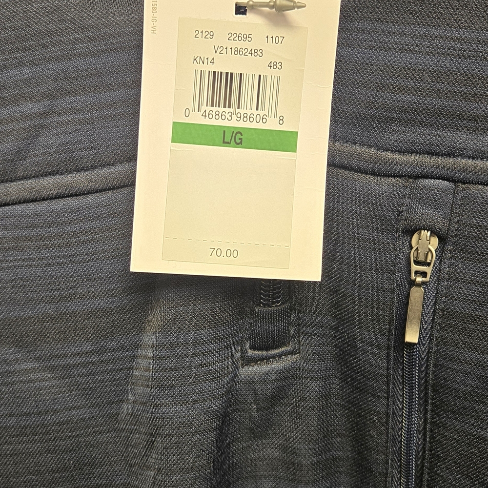 Van Heusen Men's Zip Up Sweater - Dark Blue - Picture 3 of 4